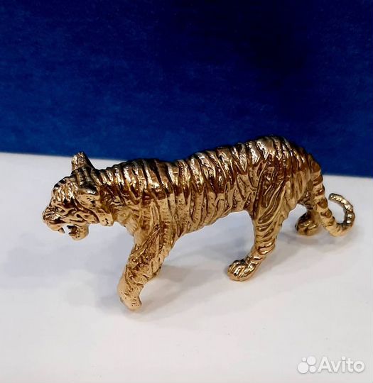 Сувенир Тигр. Латунь