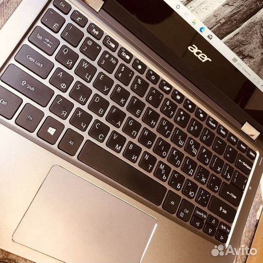 Новый ноутбук Acer spin 1 sp111-34n-c9et IPS