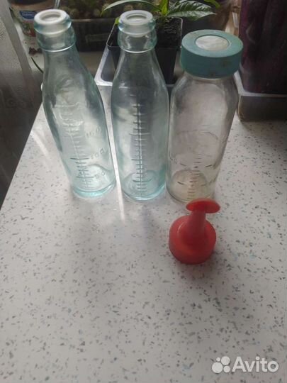 Детские бутылочки СССР
