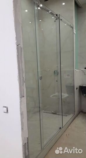 Душевая перегородка без поддона