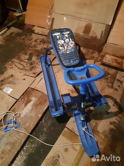 Детский снегокат бу