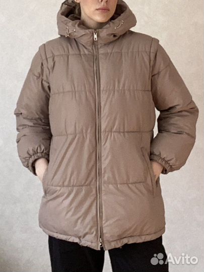 Пуховик-жилет 2в1