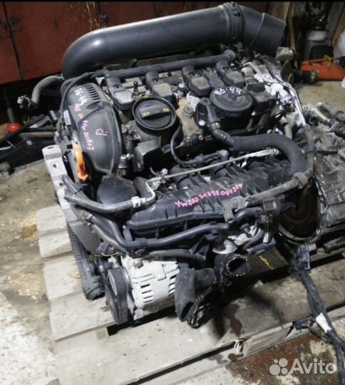 Двигатель 1,8 турбо BZB Volkswagen Passat B6