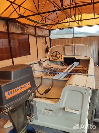 Лодка Воронеж+мотор+прицеп