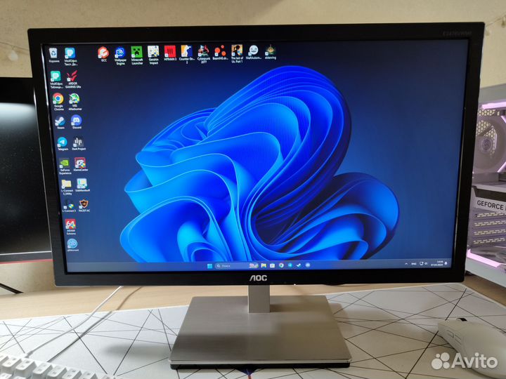 Монитор AOC E2476VWM6/01 23.6