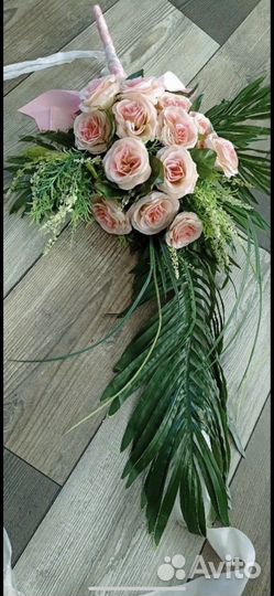 Свадебные украшения на машину продам