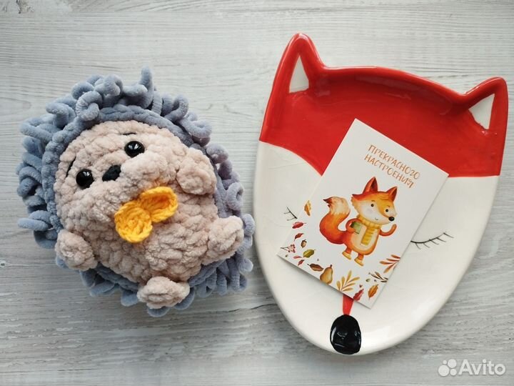 Еж вязаные игрушки