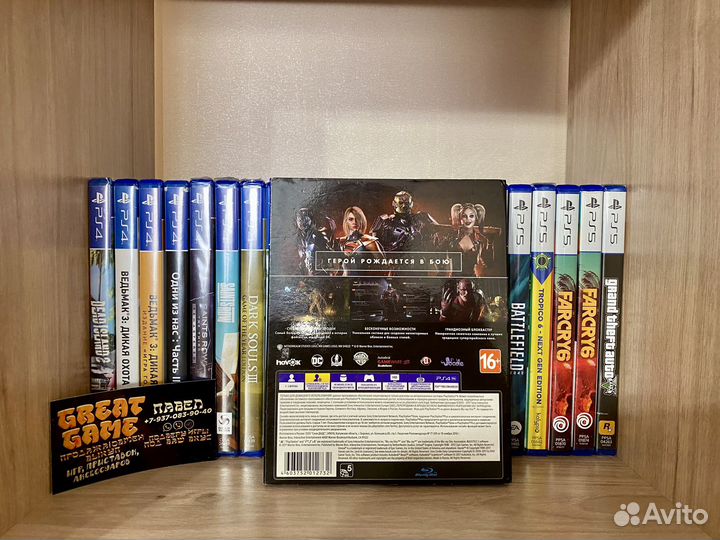 Игры PS4: Injustice 2