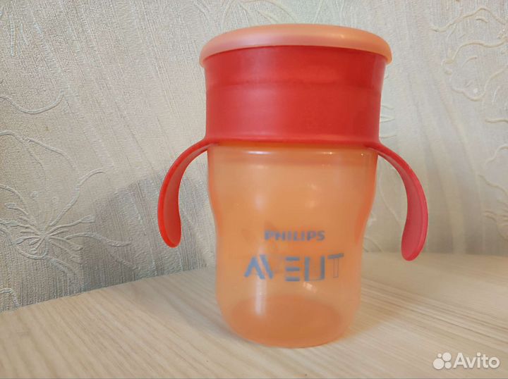 Поильник непроливайка avent