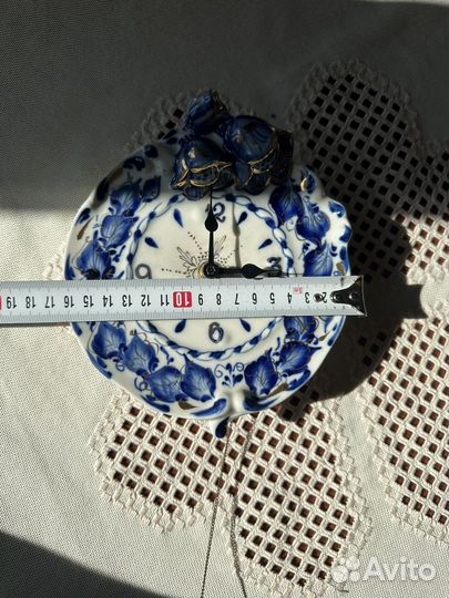 Гжель разная золотая