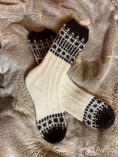 Носки вязаные ручной работы