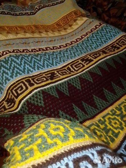 Плед ручной работы