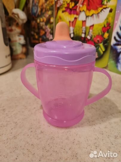 Детские бутылочки, поильники и посуда