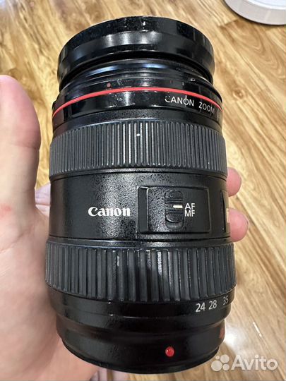 Объектив canon ef 24 70mm f 2 8l usm