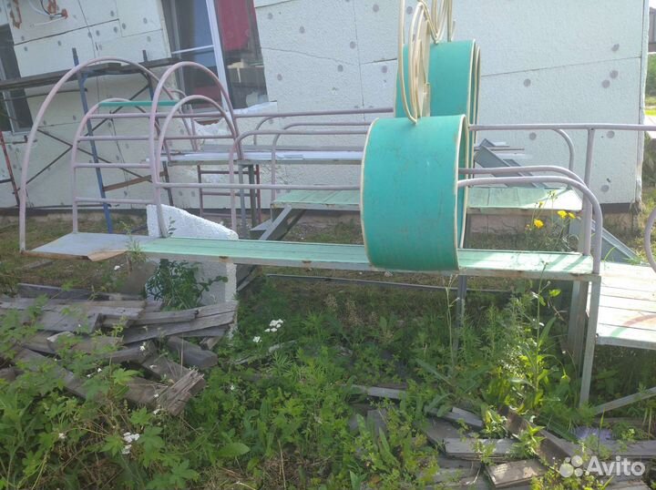 Детская горка бу железная