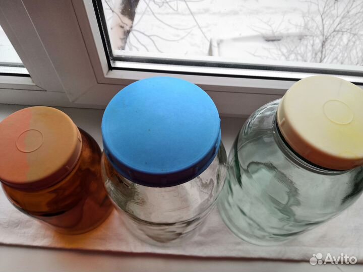 Банка стеклянная СССР раритет