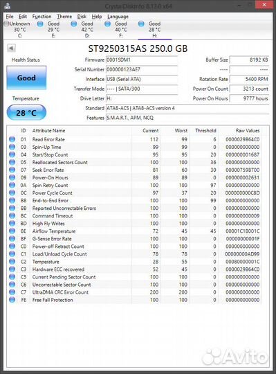 Жесткий диск HDD 2.5