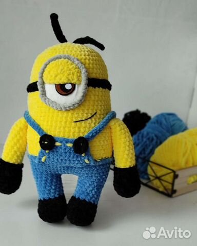 Миньон, Вязаная игрушка ручной работы