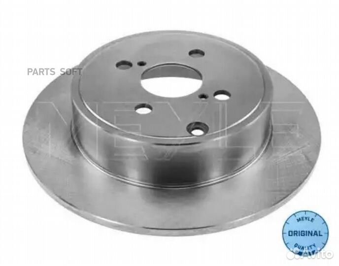 Meyle 30155230060 Диск тормозной toyota corolla -0