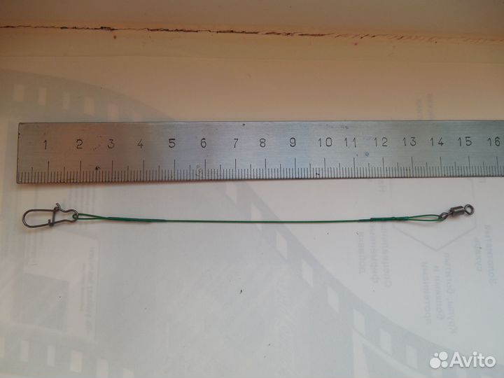 Поводок рыболовный 100шт