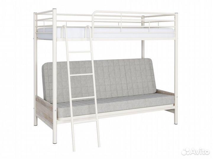 Кровать двухъярусная с диваном «Мадлен-2»