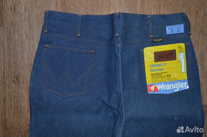 Джинсы Wrangler 945 W35 L34, Made in USA, из 70-х