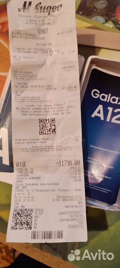 Смартфон Samsung A-12