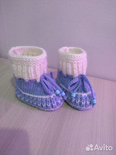 Пинетки вязаные