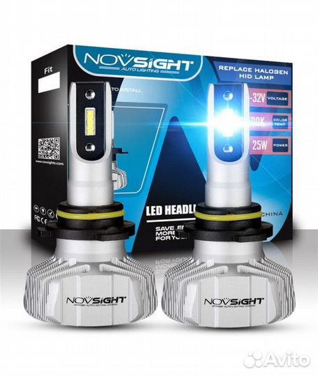 Сверх яркие светодиоды Novsight N15 6500k, комплек