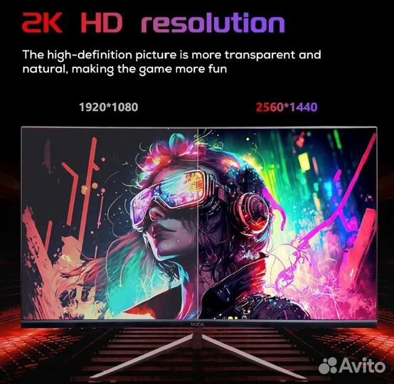 Игровой монитор 27/дюймов/2К/IPS/170Гц