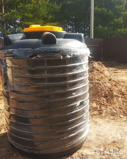 Емкость 5000 литров пластиковая прочная