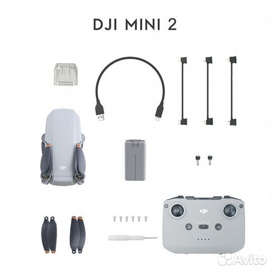 Новый квадрокоптер DJI Mavic Mini 2 10км 30 минут