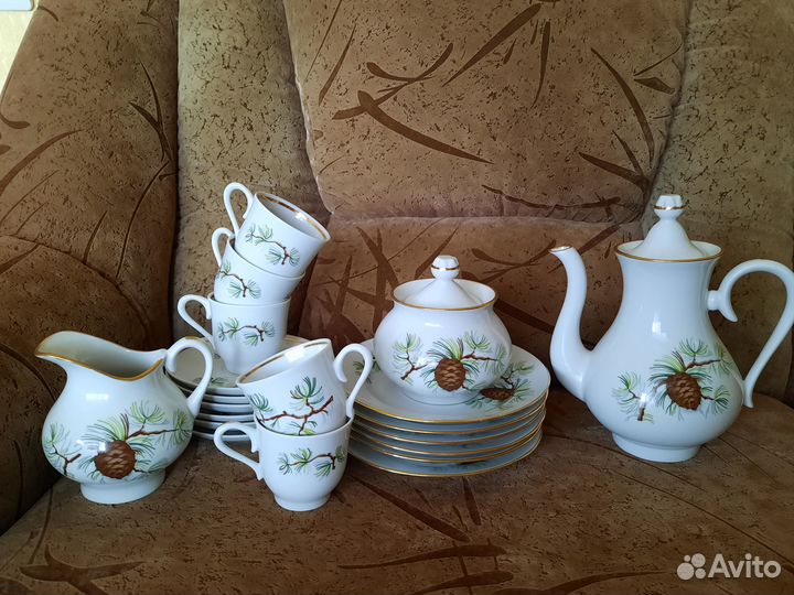 Кофейный сервиз СССР рига