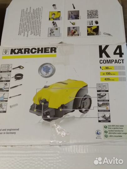 Минимойка karcher k4 compact