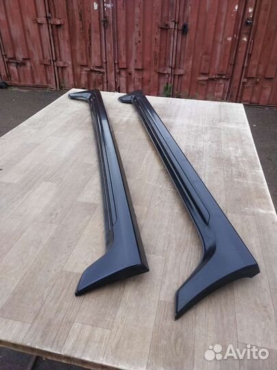 Накладки на пороги лада гранта калина датсун