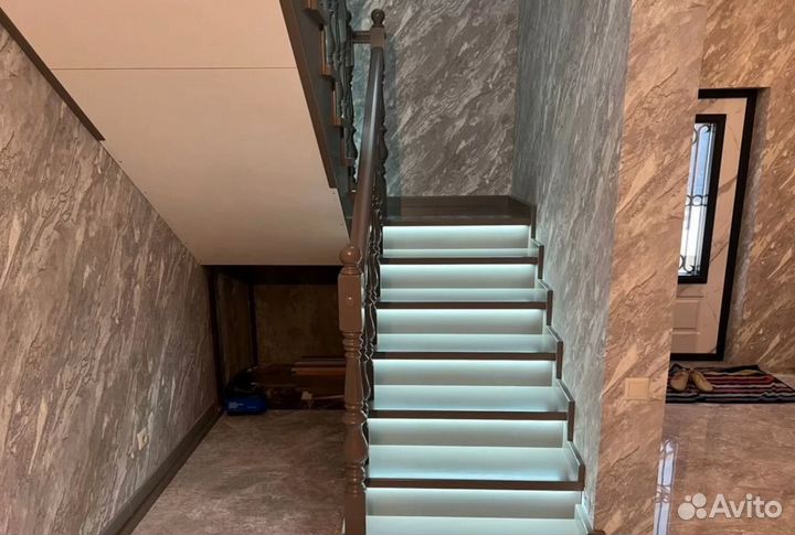 Подсветка лестницы с датчиками движения