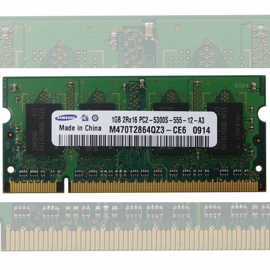[M470T2864QZ3-CE6] Оперативная Память Samsung 1gb M470t2864qz3-Ce6
