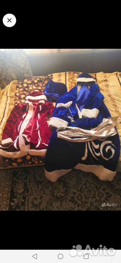 Костюм деда мороза и снегурочки