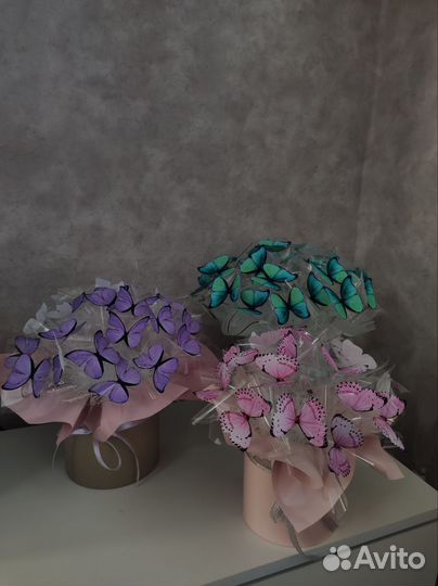 Букет из бабочек