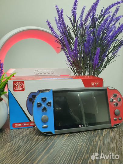Портативная игровая консоль X7 Plus