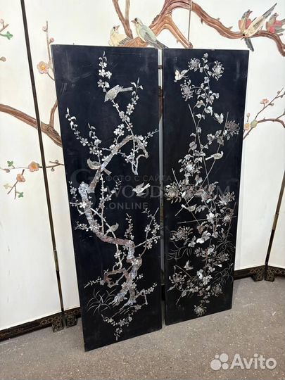 Панно. Шинуазри. Антикварная мебель