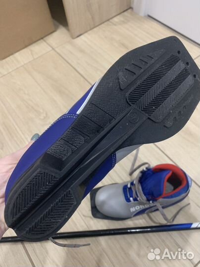 Беговые лыжи, полный комплект