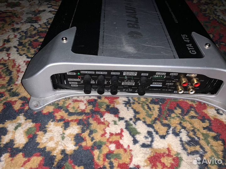 Усилитель 4 канальный blaupunkt gta 475