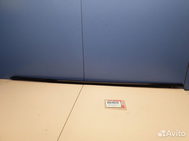 Молдинг стекла передней левой двери Jaguar XJ X350