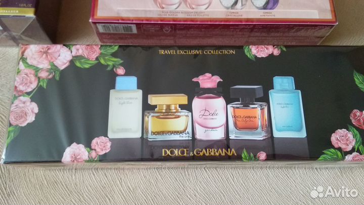 Парфюм bvlgari и Dolce & Gabbana в слюде оригинал