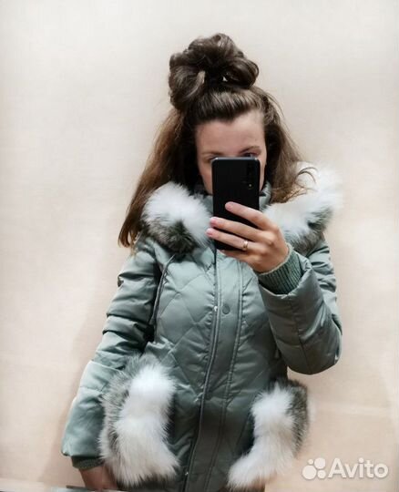 Пуховик женский