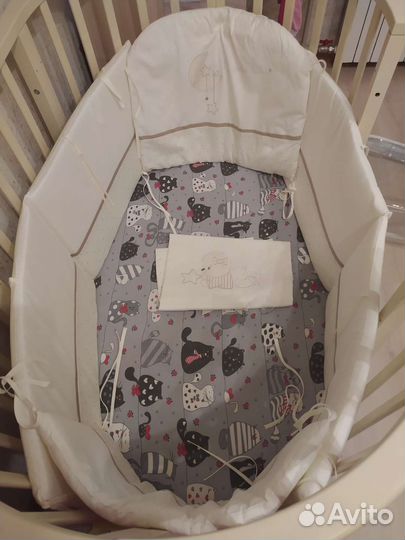 Бортики в детскую кроватку