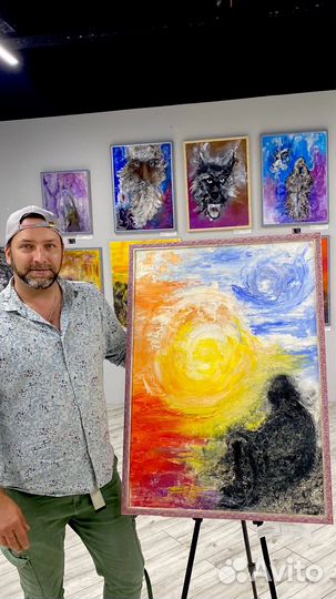 Картина на стену абстракция