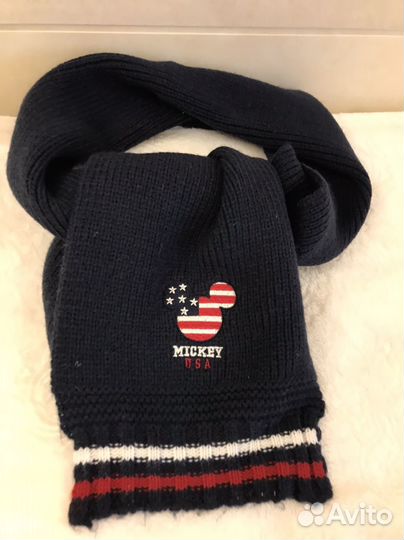 Новый комплект шапка и шарф original marines