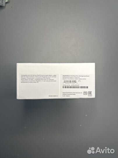 Наушники Air Pods Pro 2 новые оригинал